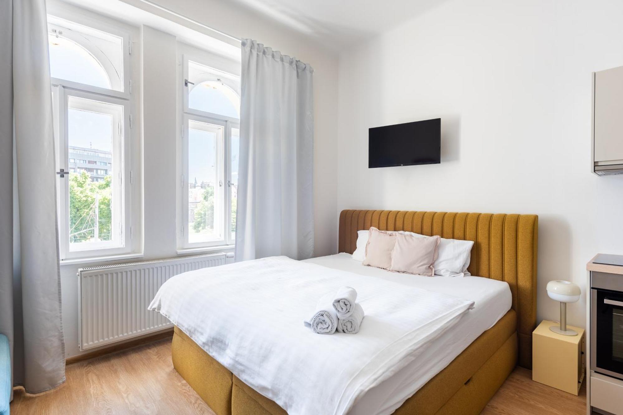 Tesnov Residence Apartments Prag Exterior foto