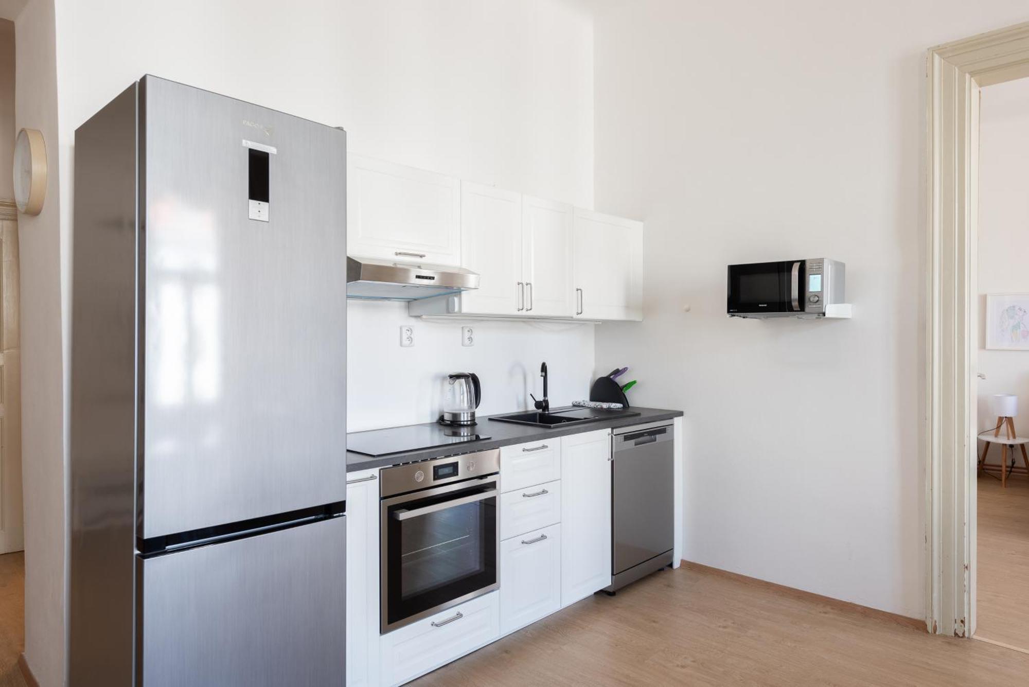 Tesnov Residence Apartments Prag Exterior foto