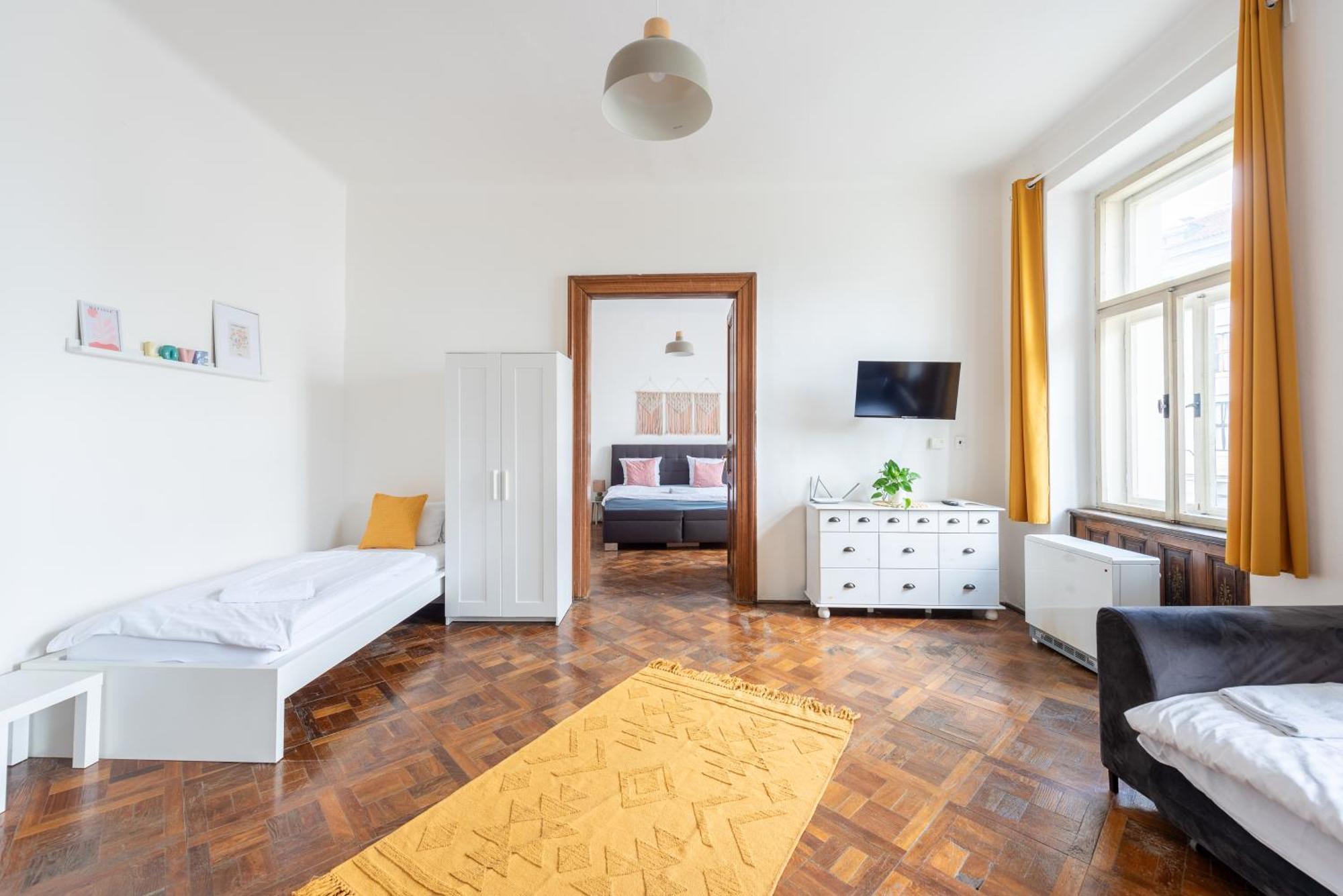 Tesnov Residence Apartments Prag Exterior foto