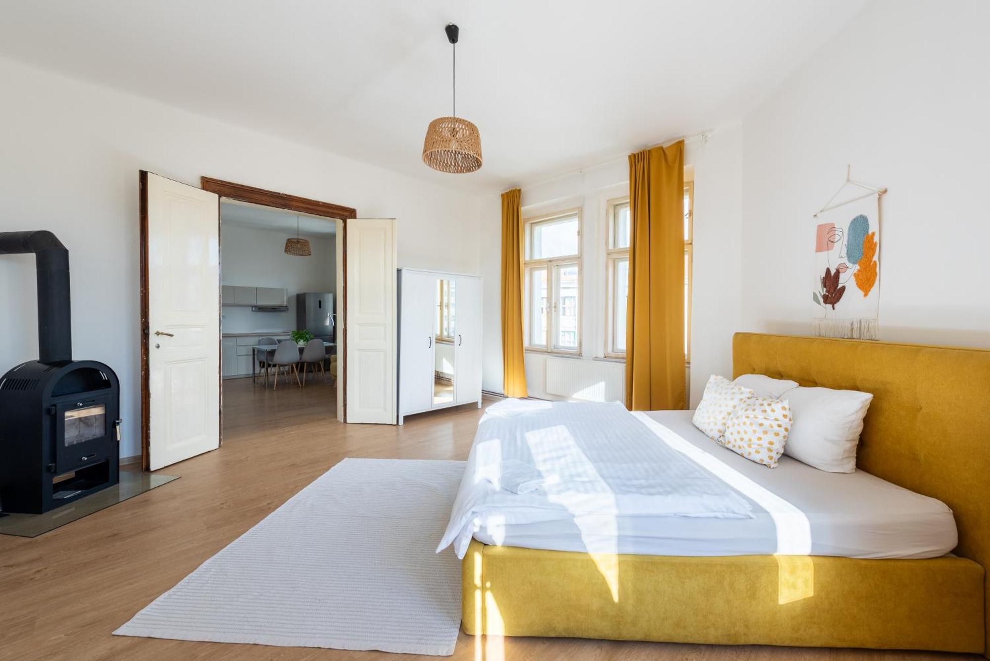 Tesnov Residence Apartments Prag Exterior foto