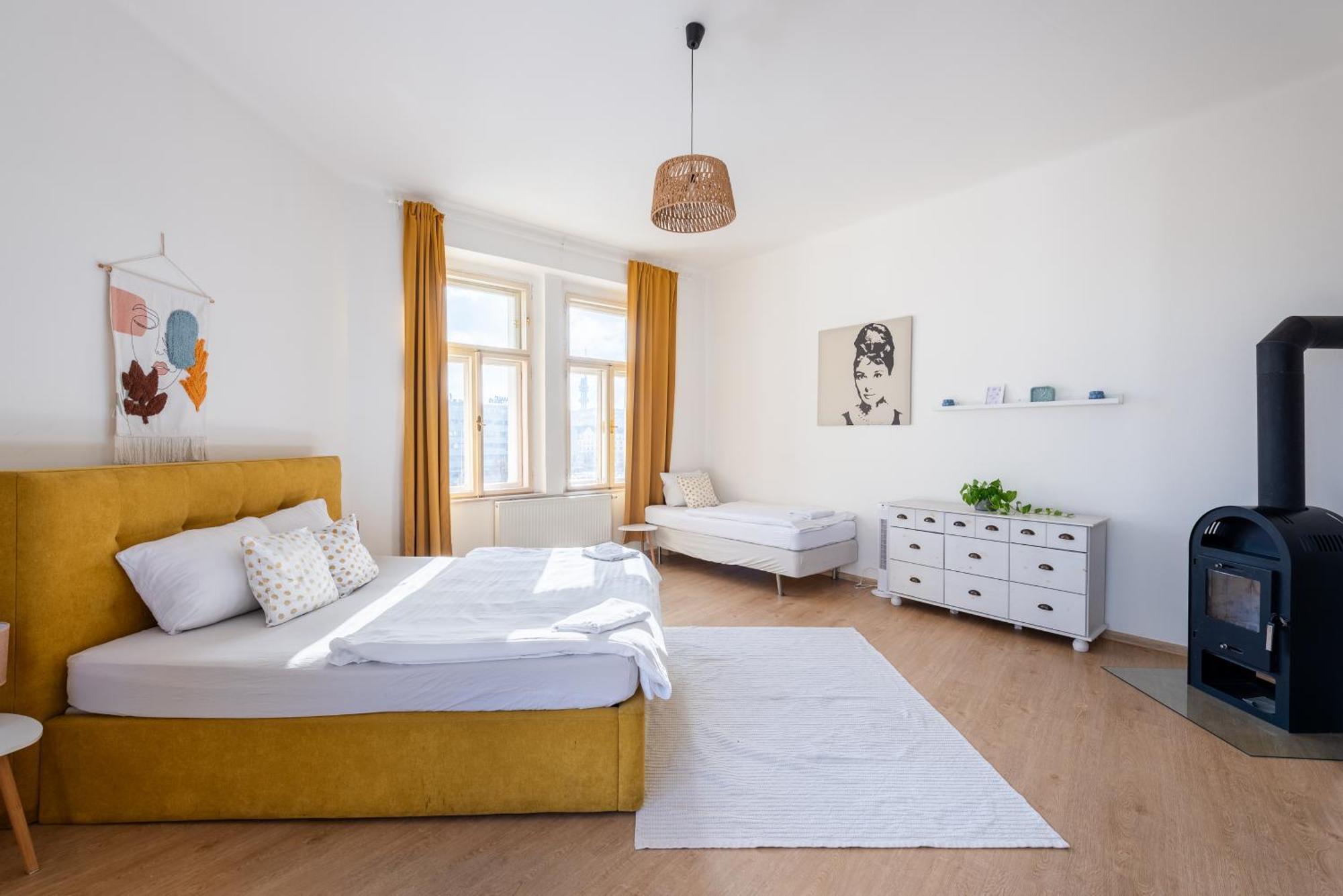 Tesnov Residence Apartments Prag Exterior foto