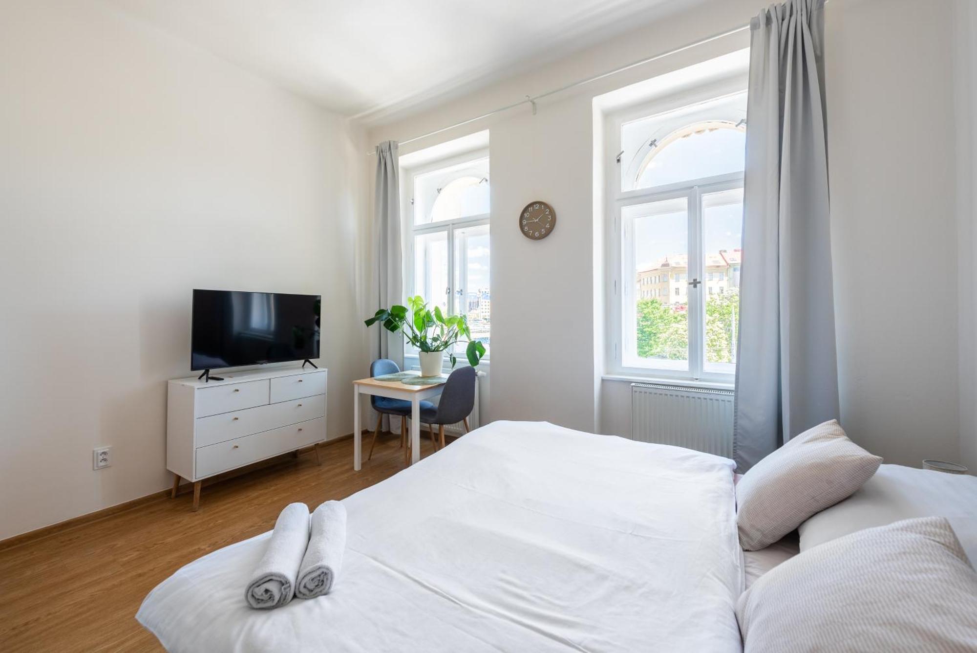 Tesnov Residence Apartments Prag Exterior foto
