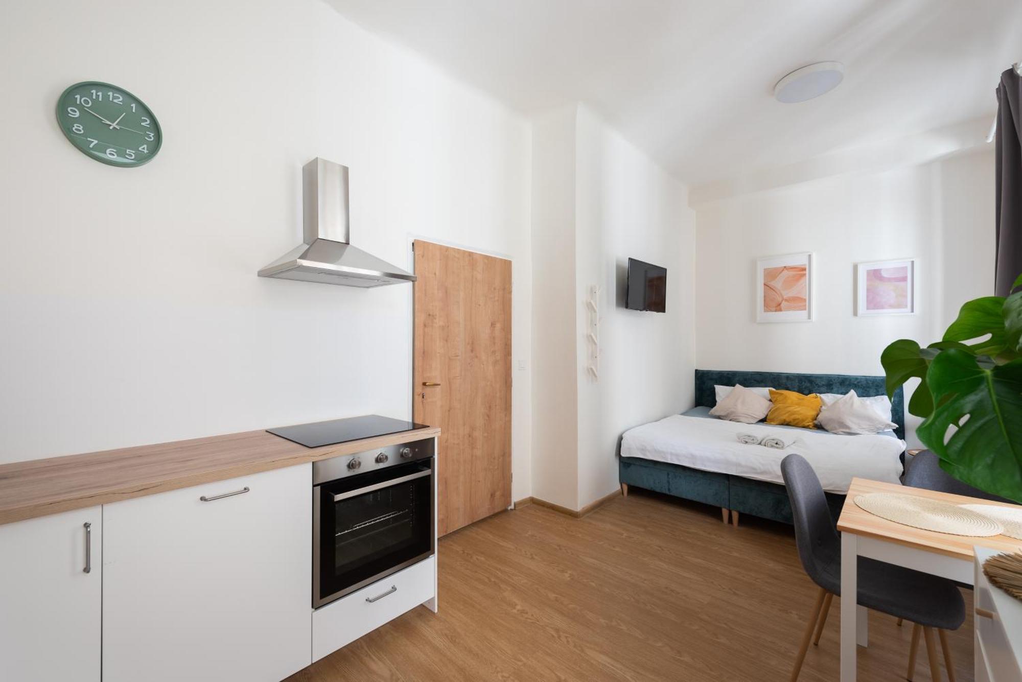 Tesnov Residence Apartments Prag Exterior foto