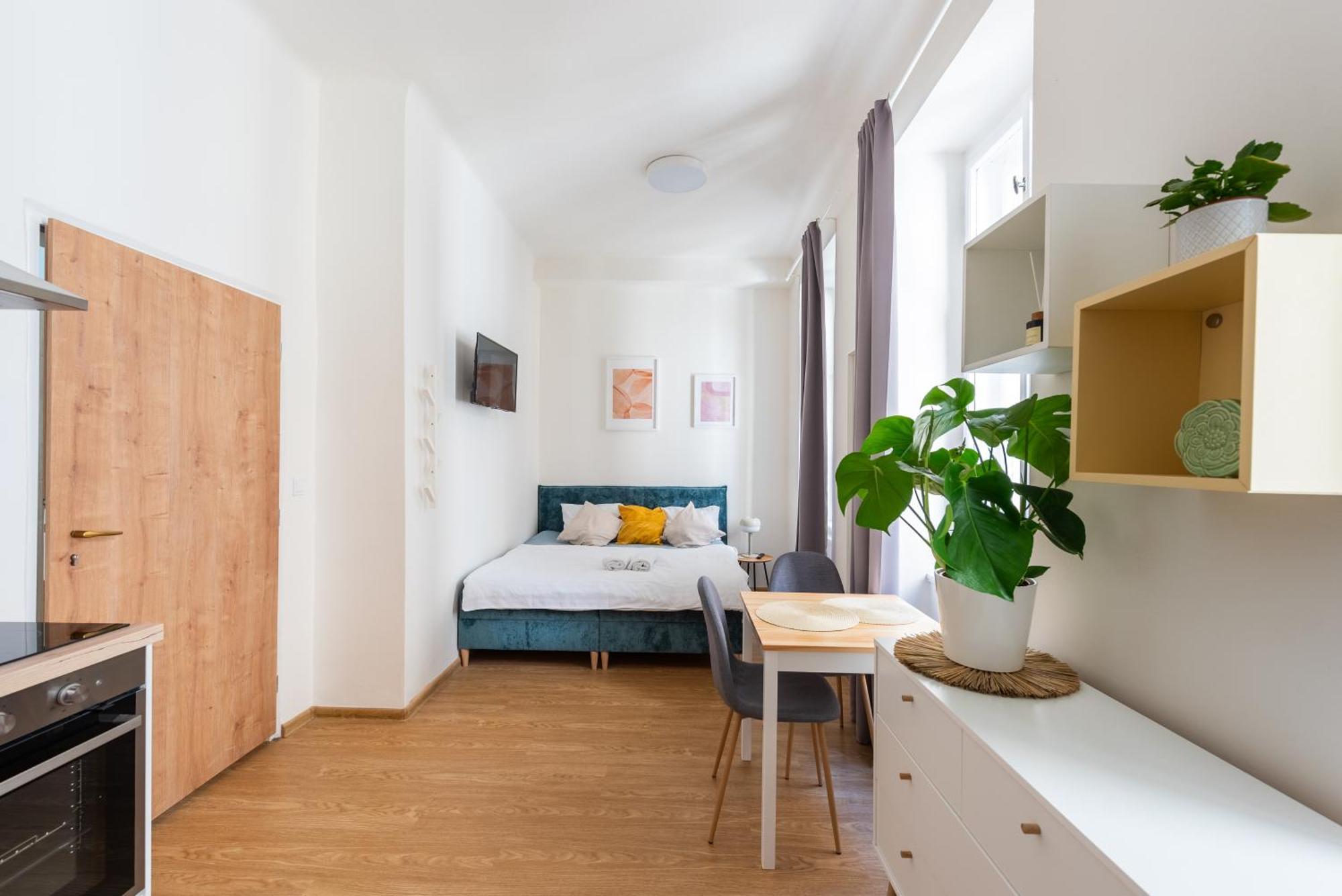 Tesnov Residence Apartments Prag Exterior foto