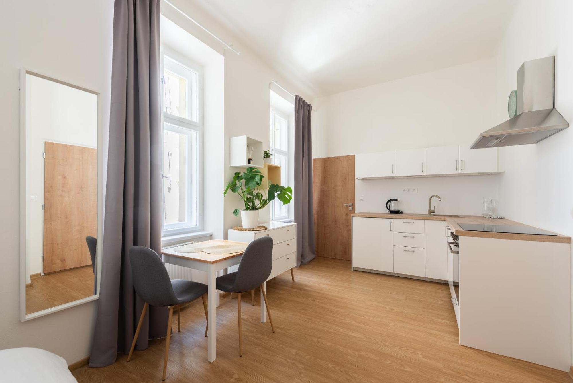 Tesnov Residence Apartments Prag Exterior foto